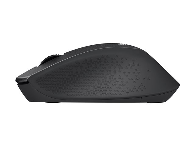 Logitech M330 SILENT PLUS - Mouse - 3 buttons - wireless - 2.4 GHz - USB wireless receiver - blue