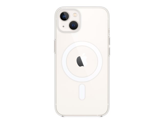 Apple - Back cover for mobile phone - MagSafe compatibility - polycarbonate - clear - for iPhone 13
