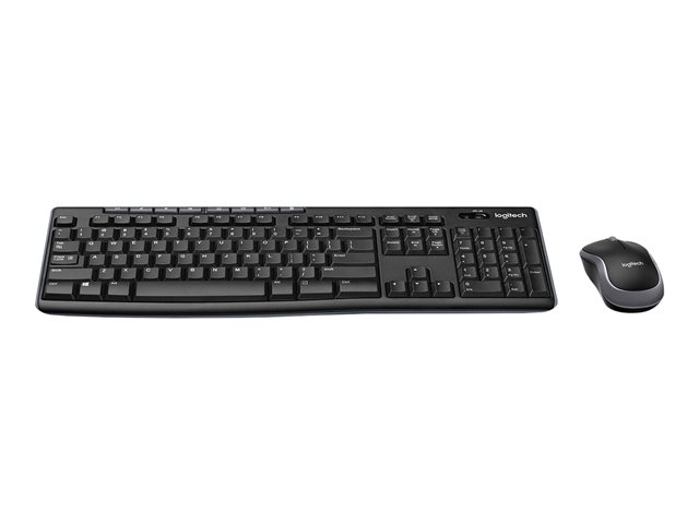 Logitech MK270 Wireless Combo - Keyboard and mouse set - wireless - 2.4 GHz - German