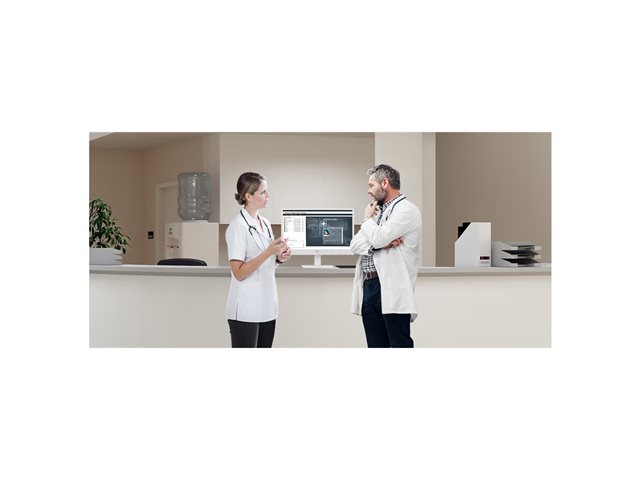 LG 24CR671N-2P - Thin client - all-in-one 1 x Pentium Silver N6005 / up to 3.3 GHz - RAM 8 GB - SSD 256 GB - NVMe - UHD Graphics - Gigabit Ethernet, IEEE 802.11ax (Wi-Fi 6) - no OS - monitor: LED 23.8\" 1920 x 1080 (Full HD) @ 60 Hz