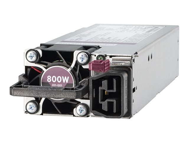 HPE Flex Slot Platinum - Power supply - hot-plug (plug-in module) - Flex Slot - 80 PLUS Platinum - AC 230 V - 800 Watt