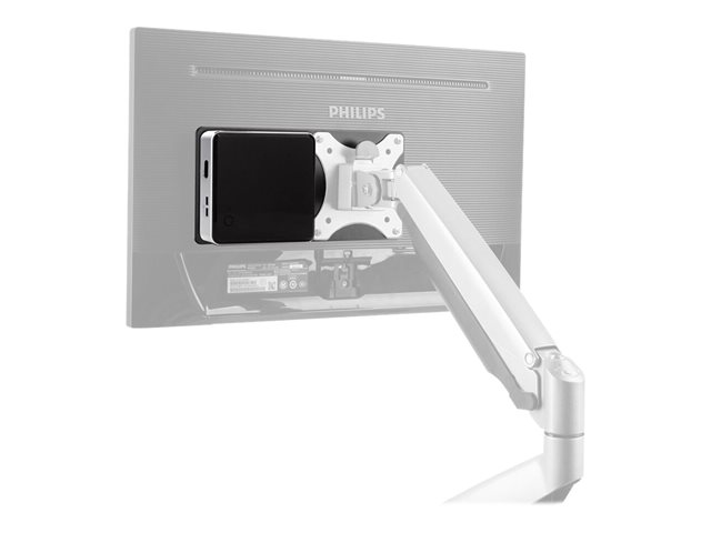 Neomounts THINCLIENT-01 - Mounting component (holder) - for thin client - black - behind flat-panel