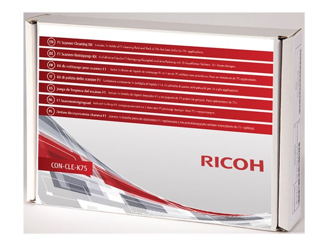 Ricoh F1 Scanner Cleaning Wipes - Cleaning wipes (pack of 72) - for Ricoh fi-65, 7030, 7160, 7240, 7280, 7800, 800, 8150, 8170, 8190, 8290, SP-2230, 2240