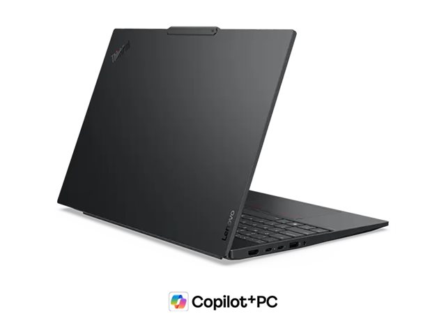 Lenovo ThinkPad E16 Gen 3 22AY - Copilot+ PC - 180-degree hinge design - Intel Core Ultra 5 - 228V / up to 4.5 GHz - Win 11 Pro - Arc Graphics 130V - 32 GB RAM - 1 TB SSD TCG Opal Encryption 2, NVMe - 16\" IPS 1920 x 1200 - Gigabit Ethernet - Wi-Fi 6E, Bluetooth - black - kbd: English - Europe - with 2 Years Lenovo Depot Support, CO2 Offset 0.2 ton (3rd Gen)