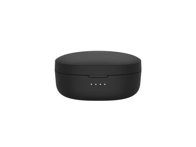 Belkin SoundForm Bolt - True wireless earphones with mic - in-ear - Bluetooth - black - for Apple iPhone 14, 14 Plus, 14 Pro, 14 Pro Max, Samsung Galaxy S22 5G, S22 Ultra 5G, S22+ 5G