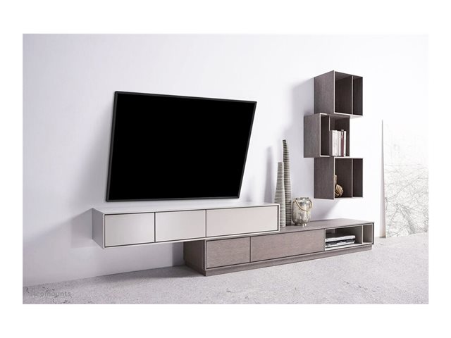 Neomounts WL35S-850BL12 - Mounting kit (wall mount) - tiltable - for TV - black - screen size: 24\"-65\"