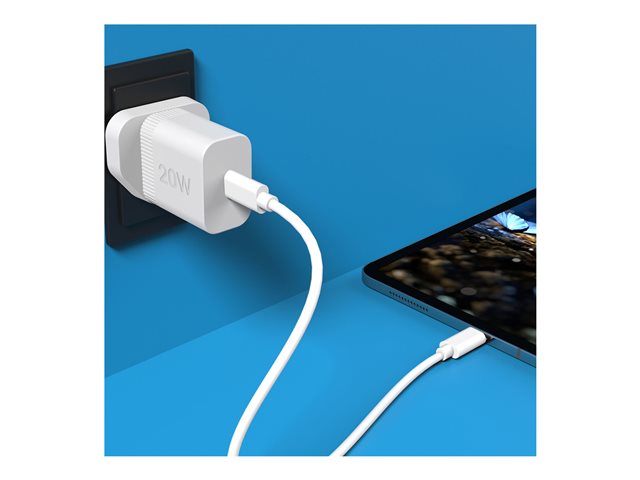 20W PD USB-C Wall Charger - UK