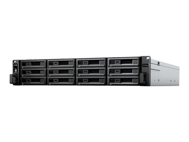Synology RX1222sas Expansion Unit - Storage enclosure - 12 bays (SATA-600 / SAS) - rack-mountable - 2U