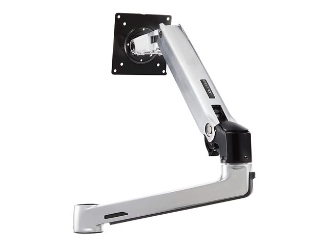 Ergotron LX - Mounting component (articulating arm, pole collar, extension) - Constant Force Technology - for LCD display - polished aluminium with black accents - screen size: up to 40\" - desk mount base - for P/N: 45-295-026