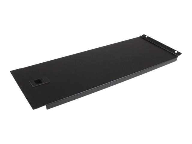 4U Solid Blank Panel with Hinge - Server Rack Filler Panel - Improve the organization and appearance of your rack while maintaining easy access and airflow with a hinged panel