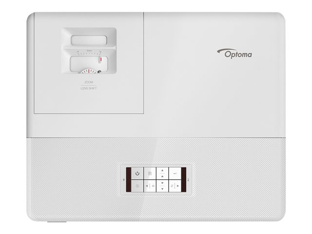 Optoma ZU506Te - DLP projector - laser - 3D - 5500 ANSI lumens - WUXGA (1920 x 1200) - 16:10 - 1080p - LAN - white