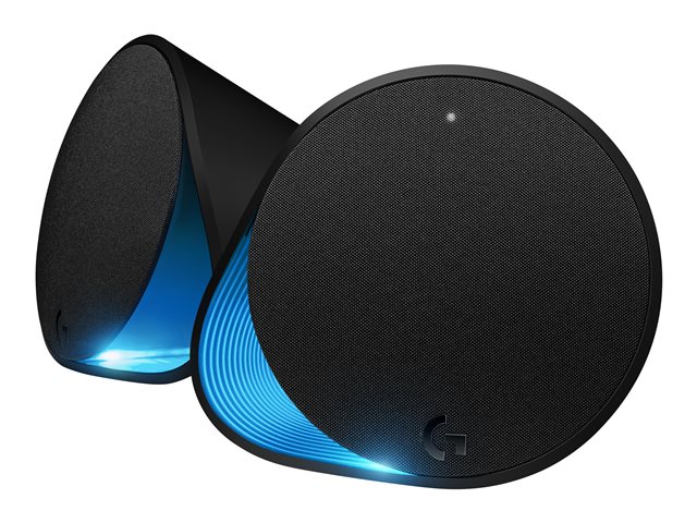 Logitech G560 - Speaker system - for PC - 2.1-channel - wireless - Bluetooth - USB - 120 Watt (Total)