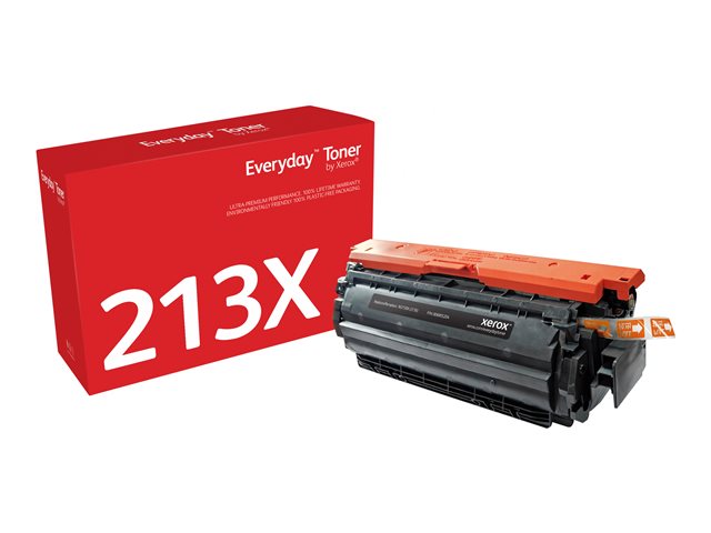 Everyday Black Toner replaces HP 213X (W