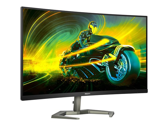 Philips Momentum 5000 32M1C5500VL - LED monitor - gaming - curved - 32" (31.5" viewable) - 2560 x 1440 QHD @ 165 Hz - VA - 250 cd/m² - 3000:1 - HDR10 - 1 ms - 2xHDMI, DisplayPort - textured black