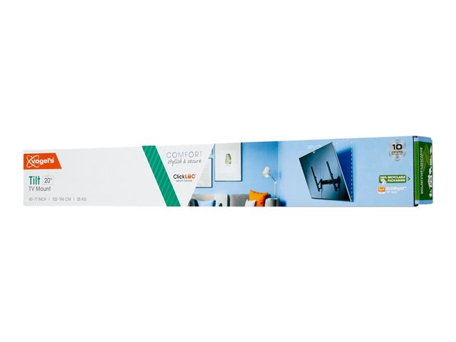 Vogel's TVM 3615 - Mounting kit (wall mount) - for LCD display - aluminium - black - screen size: 40\"-77\"