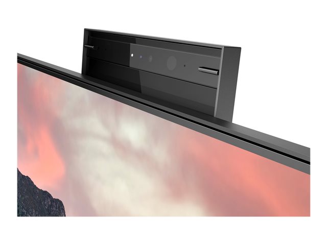 HP E27m G4 Conferencing Monitor - E-Series - LED monitor - 27\" - 2560 x 1440 QHD @ 75 Hz - IPS - 300 cd/m² - 1000:1 - 5 ms - HDMI, DisplayPort, USB-C - speakers - silver (stand), black head