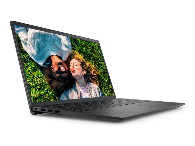 Dell Inspiron 15 3520 - Intel Core i5 - 1235U / up to 4.4 GHz - Win 11 Pro - Intel Iris Xe Graphics - 16 GB RAM - 512 GB SSD NVMe - 15.6" IPS 1920 x 1080 (Full HD) @ 120 Hz - Wi-Fi 5 - carbon black - BTS - with 1 Year Basic Onsite Service after remote diagnosis with Hardware-Only Support - Disti SnS