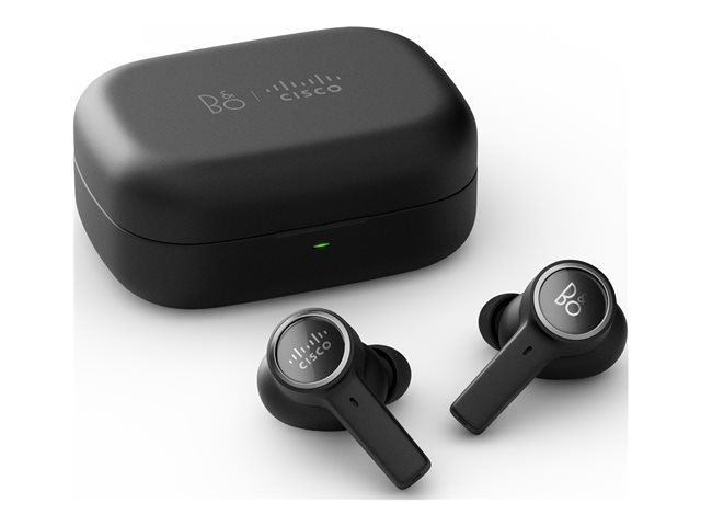 Bang & Olufsen Cisco 950 - True wireless earphones with mic - in-ear - Bluetooth - active noise cancelling - anthracite black - Certified for Microsoft Teams