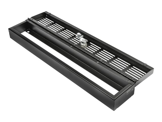 StarTech.com 2U Rack Mount Security Cover, Hinged Locking Rack Panel/ Cage/Door for Physical Security/ Access Control of 19\" Server Rack & Network Cabinet, Assembled with Mounting Hardware - 2U Security Cover (RKSECLK2U) - Rack security cover - black - 2U - 19\"