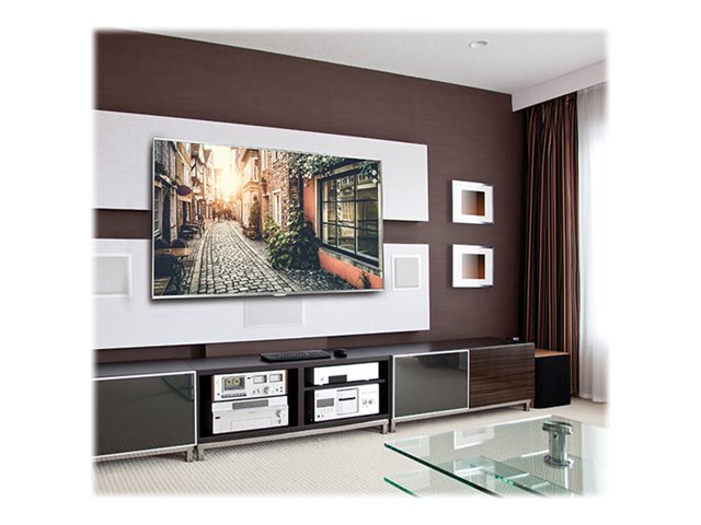 B-TECH BT9901 - Bracket - low profile - for flat panel - black - screen size: 55\"-100\" - wall-mountable