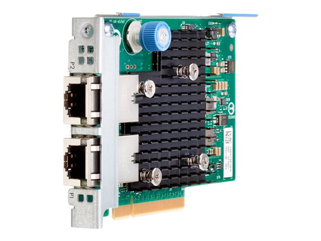 HPE 562FLR-T - Network adapter - PCIe 3.0 x4 - 10Gb Ethernet x 2 - for Nimble Storage dHCI Small Solution with HPE ProLiant DL360 Gen10, ProLiant DL360 Gen10