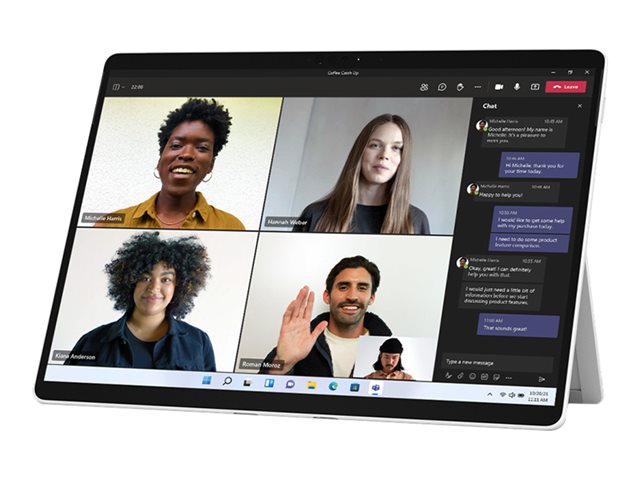 Microsoft Surface Pro 8 - Tablet - Intel Core i7 - 1185G7 / up to 4.8 GHz - Evo - Win 11 Pro - Intel Iris Xe Graphics - 32 GB RAM - 1 TB SSD - 13\" touchscreen 2880 x 1920 @ 120 Hz - Wi-Fi 6 - platinum - commercial