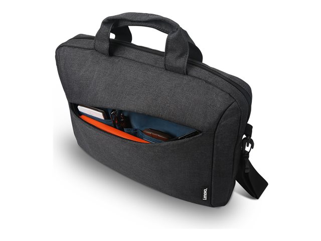 Lenovo Casual Toploader T210 - Notebook carrying case - 15.6\" - black - for IdeaPad 1 14, S340-14, ThinkBook 13x G2 IAP, ThinkPad L13 Yoga Gen 3, T14s Gen 3, V15 IML