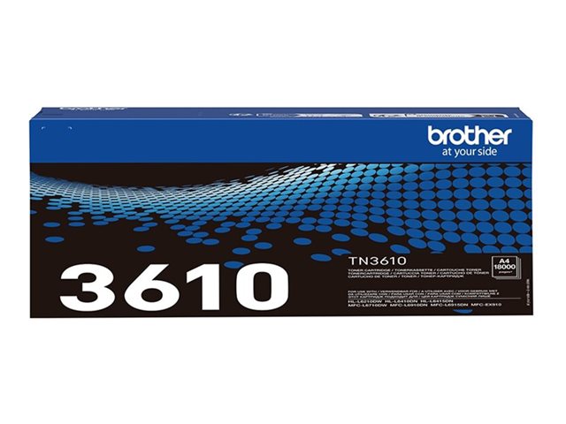 Brother TN3610 - Black - original - box - toner cartridge - for Brother HL-L6210DW, HL-L6410DN, HL-L6415DN, MFC-L6710DW, MFC-L6910DN, MFC-L6915DN