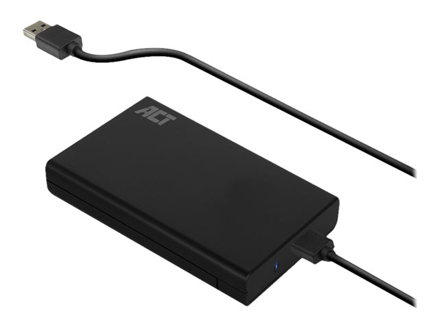 Storage enclosure - 2.5\" - SATA 6Gb/s - USB 3.2 (Gen 1) - zwart