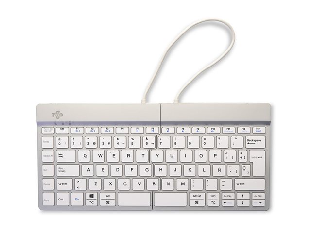 ErgonomicKB Split QWERTY(ES) Bluet white