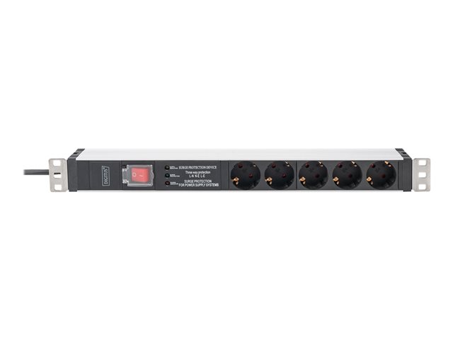 1U Aluminum PDU rackmountable Switch