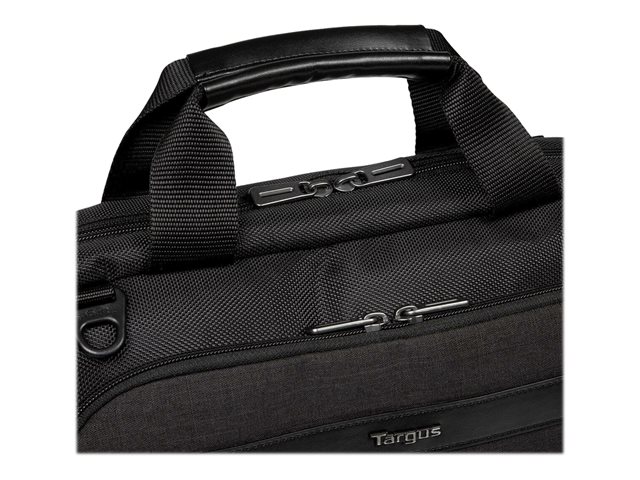 Targus CitySmart Slimline Topload - Notebook carrying case - 12\" - 14\" - black, grey