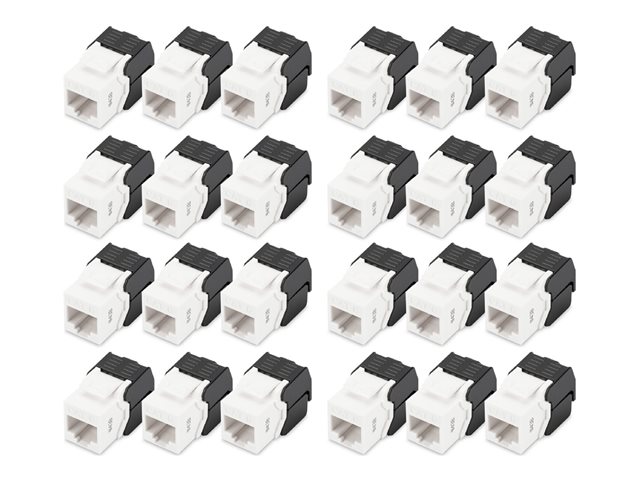 CAT 6 Keystone Jack unshielded tool free