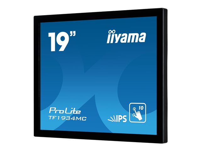 iiyama ProLite TF1934MC-B7X - LED monitor - 19\" - open frame - touchscreen - 1280 x 1024 - IPS - 350 cd/m² - 1000:1 - 14 ms - HDMI, VGA, DisplayPort - black