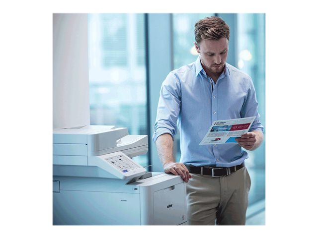 Brother MFC-L9670CDN - Multifunction printer - colour - laser - A4/Legal (media) - up to 40 ppm (copying) - up to 40 ppm (printing) - 620 sheets - 33.6 Kbps - Gigabit LAN, USB 2.0, USB 2.0 host, NFC