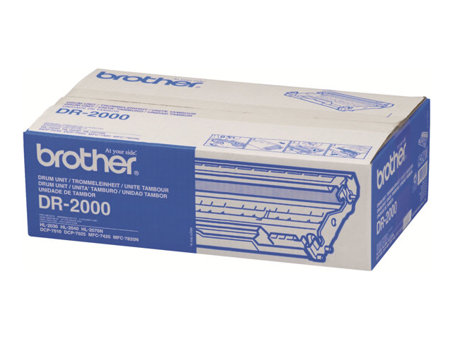 Brother DR2000 - Original - drum kit - for Brother DCP-7010, 7025, HL-2030, 2040, 2070, MFC-7225, 7420, 7820, FAX-28XX