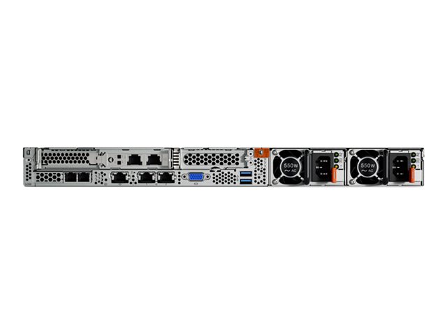 Lenovo ThinkSystem SR530 7X08 - Server - rack-mountable 1U - 2-way - 1 x Xeon Silver 4208 / up to 3.2 GHz - RAM 32 GB - hot-swap 2.5\" bay(s) - no HDD - Matrox G200 - Gigabit Ethernet - no OS - monitor: none
