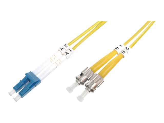 FIBER OPTIC PCH CORD. LC-STFIBER OPTIC PATCH CORD. LC-ST