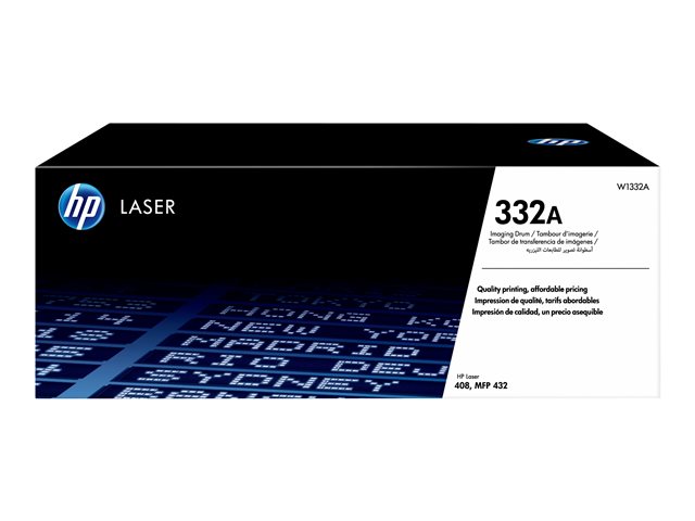 HP 332A - Average Yield - black - original - toner cartridge (W1332A) - for Laser 408dn, MFP 432fdn