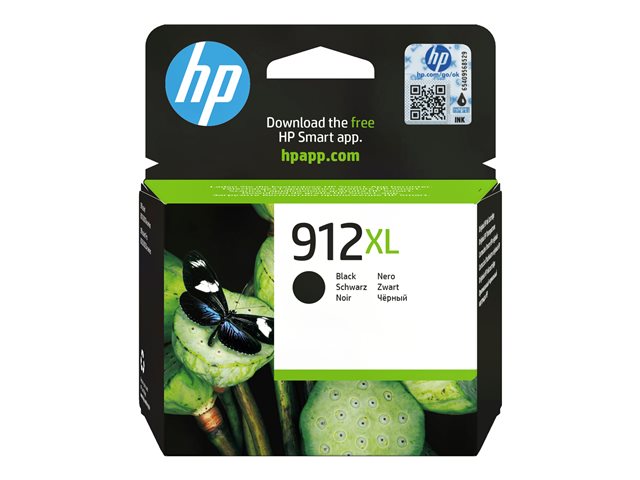 HP 912XL High Yield Black Original Ink C