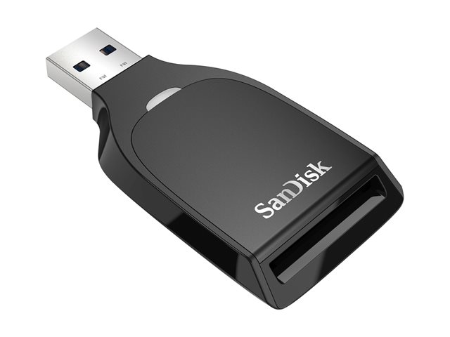 SanDisk QuickFlow - Card reader (SDXC UHS-I, SDHC UHS-I, SDXC, SDHC, SD) - USB 3.2 Gen 1