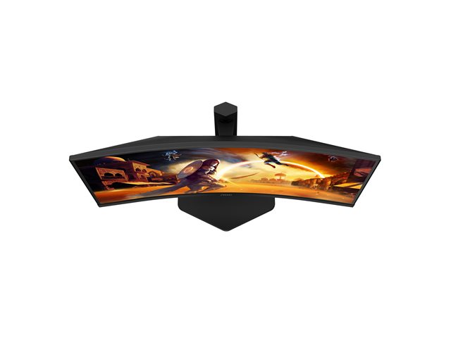 AOC Gaming C27G4ZXU - LED monitor - gaming - curved - 27\" - 1920 x 1080 Full HD (1080p) @ 280 Hz - Fast VA - 300 cd/m² - 4000:1 - HDR10 - 0.3 ms - speakers - black