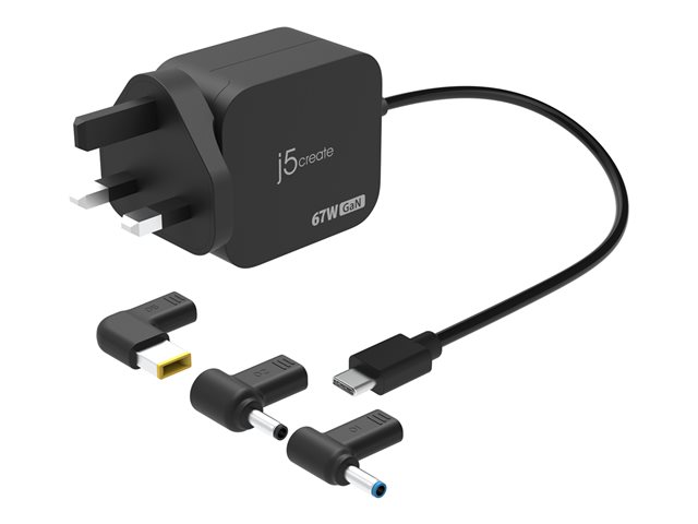 67W GaN PD USB-C Mini Charger with 3 of