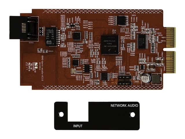 AES67 / DANTE NETW. AUDIO CARD. 1 stk