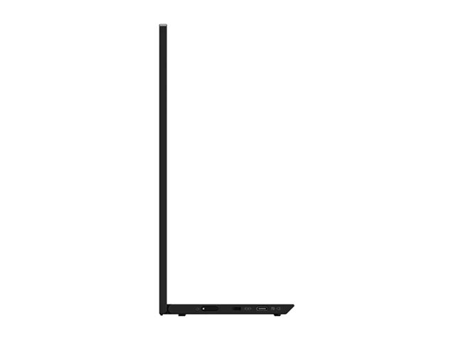 Lenovo ThinkVision M15 - LED monitor - 15.6\" - portable - 1920 x 1080 Full HD (1080p) @ 60 Hz - IPS - 250 cd/m² - 1000:1 - 6 ms - 2xUSB-C - raven black - Campus