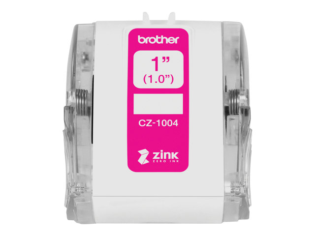 Brother CZ-1004 - Roll (2.54 cm x 5 m) 1 roll(s) continuous labels - for Brother VC-500W