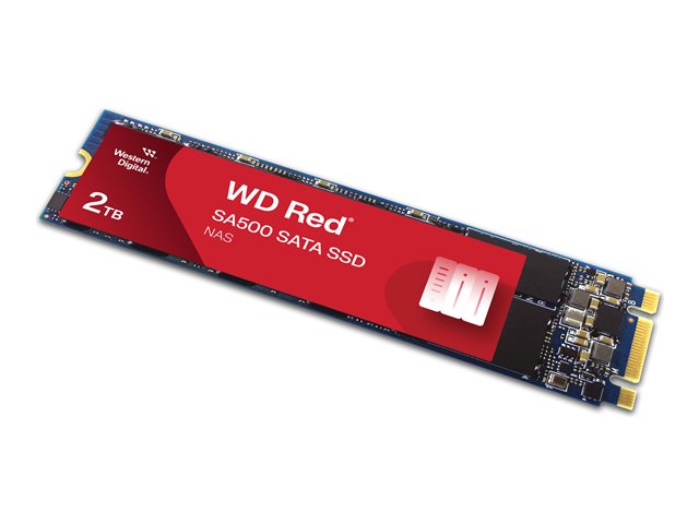 WD Red SA500 WDS200T1R0B-68A4Z0 - SSD - 2 TB - internal - M.2 2280 - SATA 6Gb/s