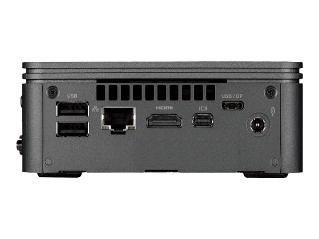 Gigabyte BRIX s GB-BRR3H-4300 (rev. 1.0) - Barebone - Ultra Compact PC Kit 1 x Ryzen 3 4300U / up to 3.7 GHz - RAM 0 GB - Radeon Graphics - 2.5 Gigabit Ethernet, Bluetooth 5.2