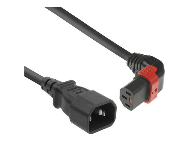 PWR CORD C14 - C13 LOCK U 3M. 1 stk