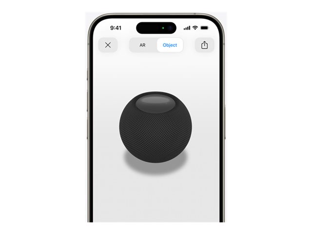 Apple HomePod mini - Smart speaker - Wi-Fi, Bluetooth - App-controlled - midnight